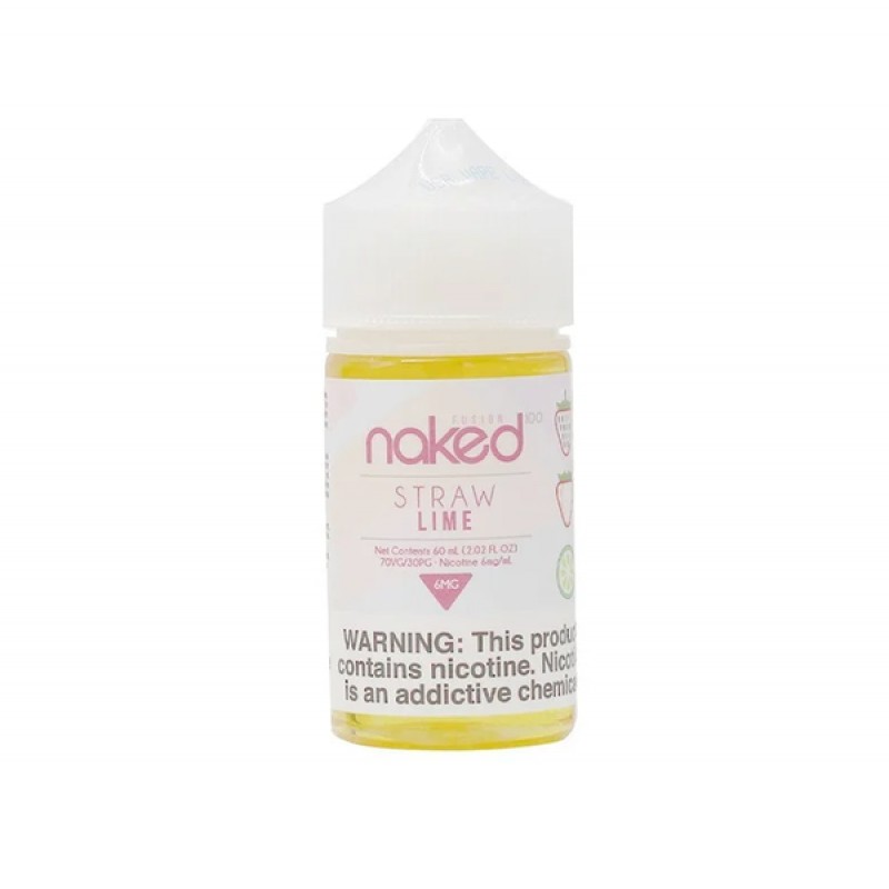 Naked 100 Fusion Straw Lime E-juice 60ml - U.S.A. ...