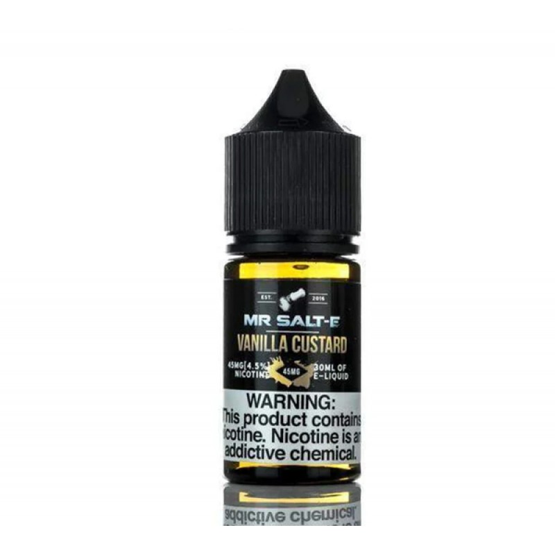 Mr Salt E Vanilla Custard E-juice 30ml - U.S.A. Wa...