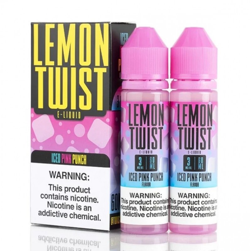 Lemon Twist Iced Pink Punch E-juice 120ml - U.S.A....