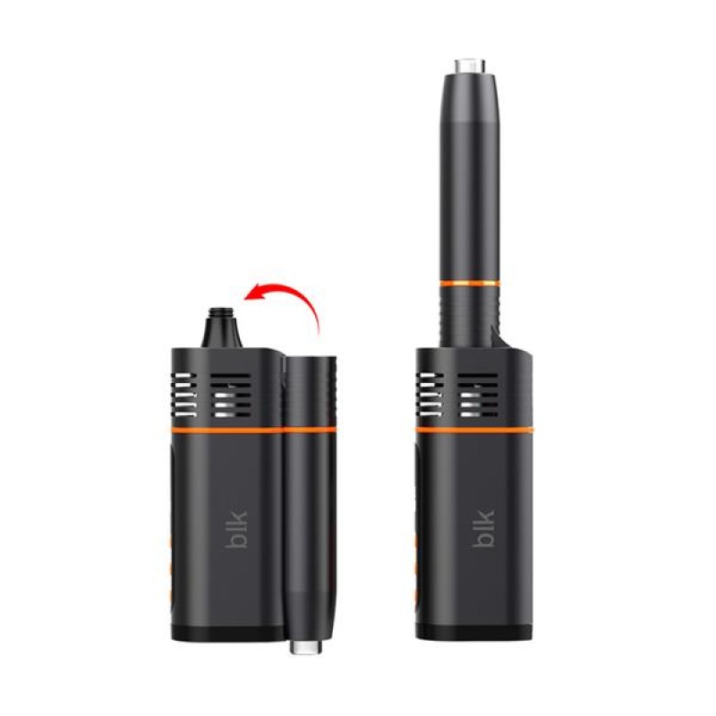 Kingtons BLK Rotary Dry Herb & Wax Vaporizer K...