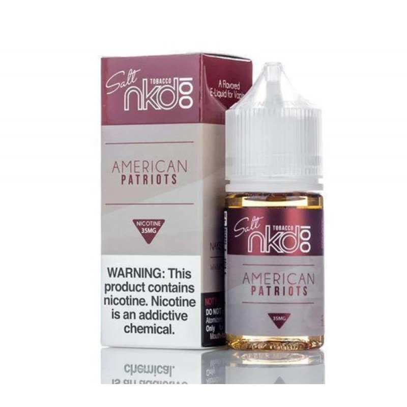 NKD 100 Salt American Patriots E-juice 30ml -  U.S...