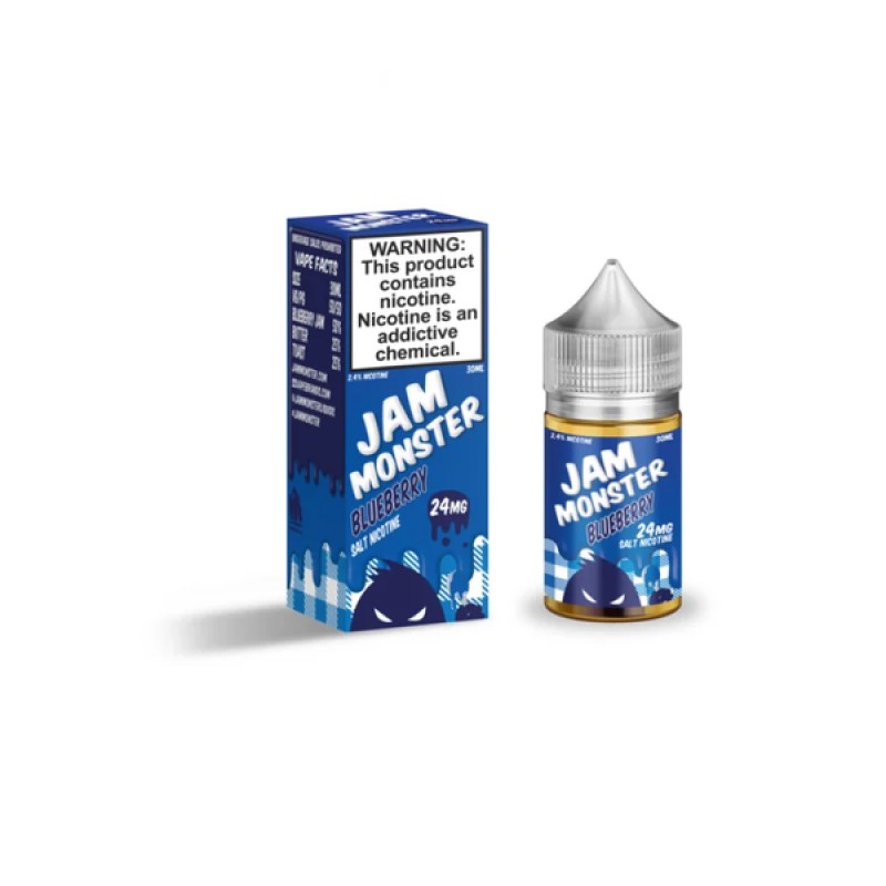 Jam Monster Blueberry E-Juice 100ml - U.S.A. Wareh...