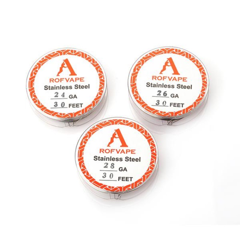 SS316L Stainless Steel Wire by Rofvape 24-26-28GA ...