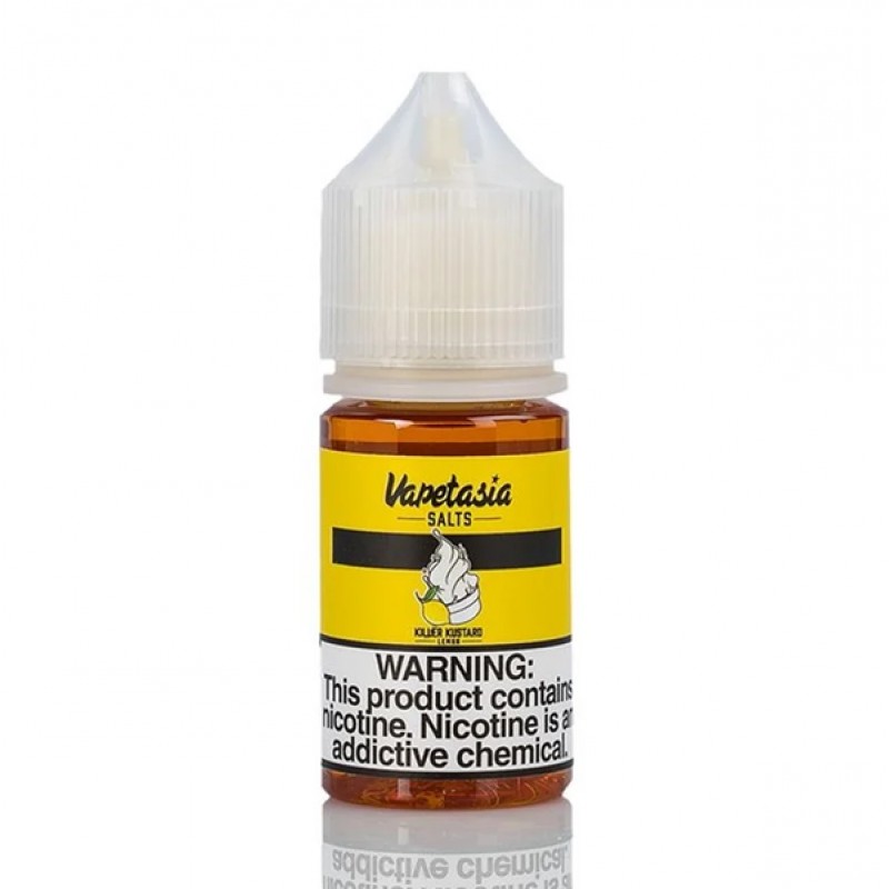 Vapetasia Salts Killer Kustard Lemon E-juice 30ml ...