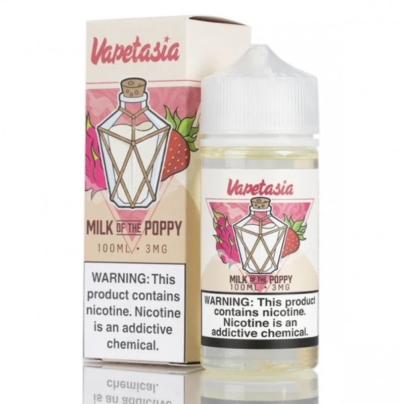 Vapetasia Milk of the Poppy E-juice 100ml - U.S.A....