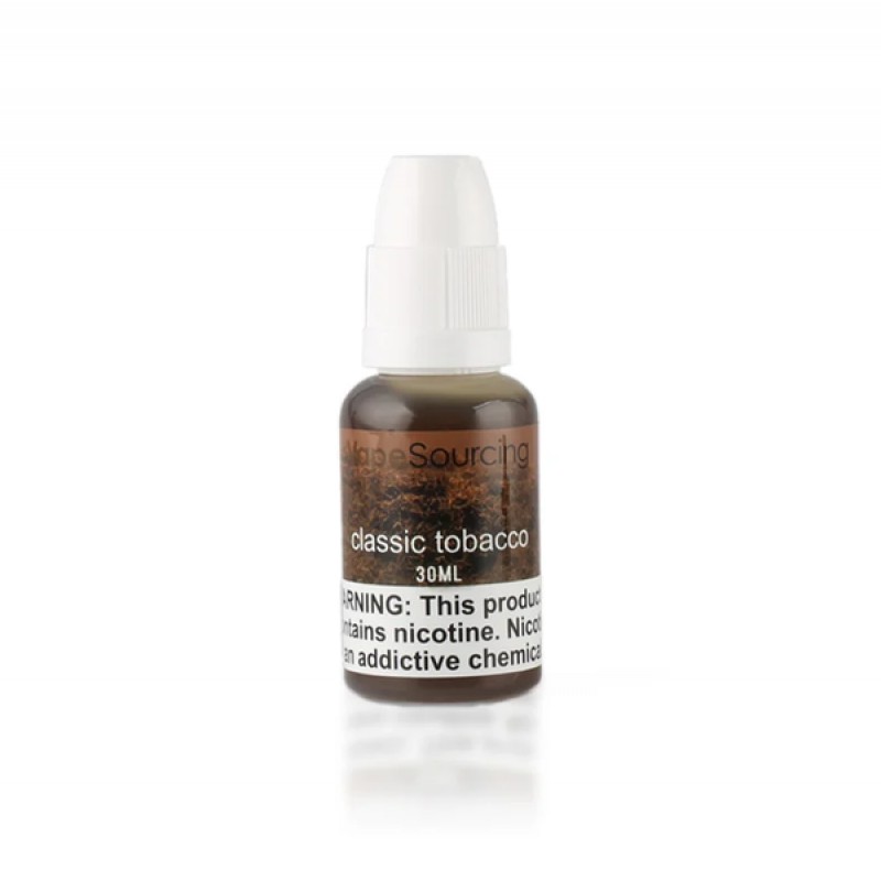 Vapesourcing Classic Tobacco Salt Nic E-Juice 30ml...