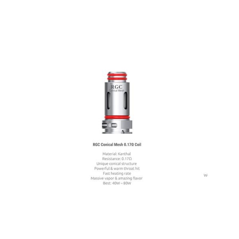 SMOK RGC Conical Mesh Coil 0.17ohm