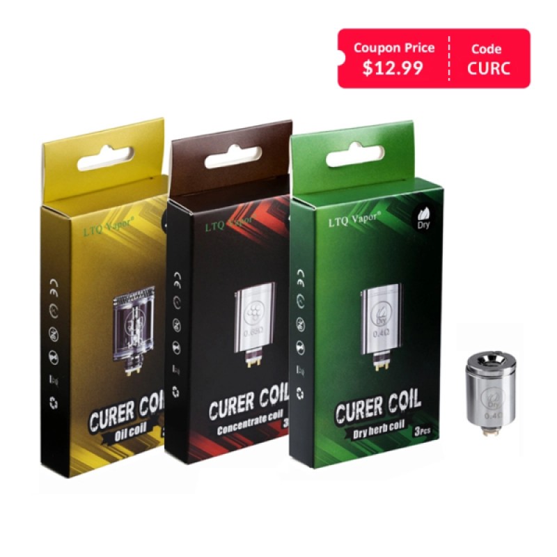 LTQ Vapor CURER Replacement Coil 3pcs/pack