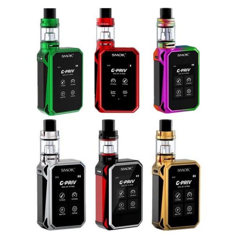 SMOK G-PRIV 220w Touch Screen 5.0ML Starter Kit Wi...