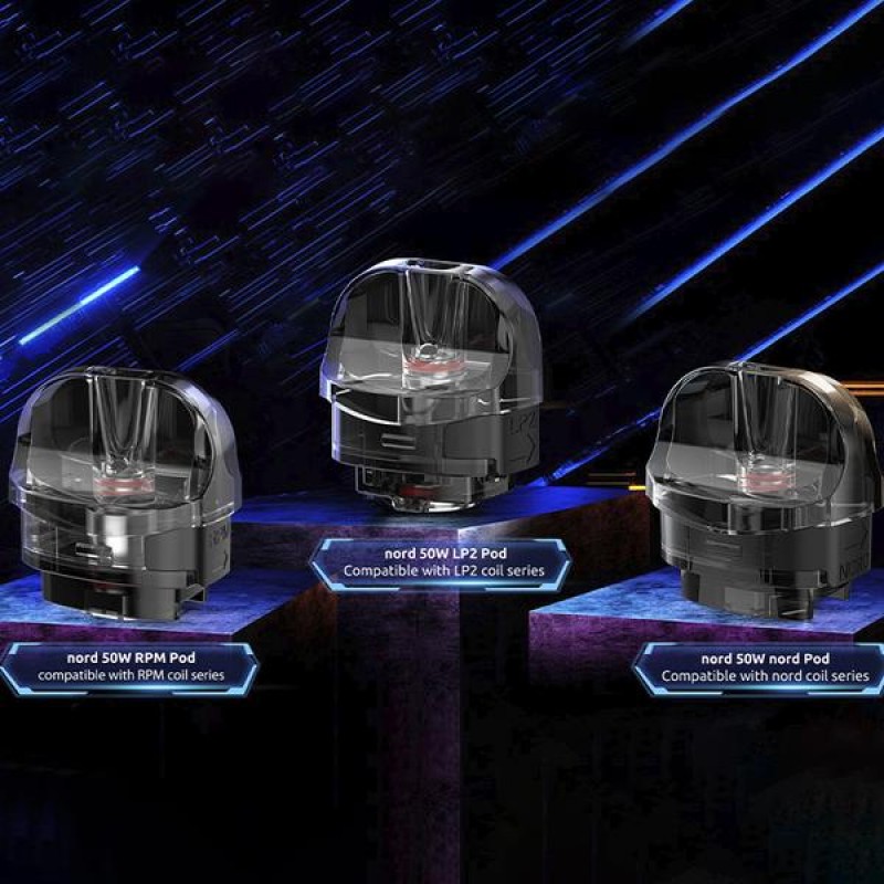 SMOK Nord 50W Replacement Empty Pod 3pcs/pack