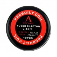 10PCS-PACK Rofvape Fused Clapton Prebuilt Coils 0....