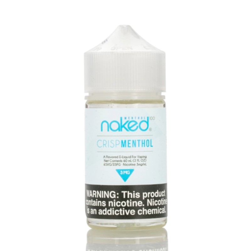 Naked 100 Crisp Menthol E-juice 60ml -  U.S.A. War...