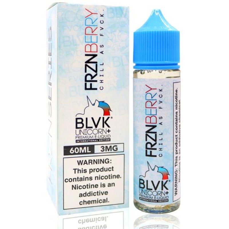 BLVK Unicorn FrznBerry 60ml E-juice (U.S.A. Wareho...