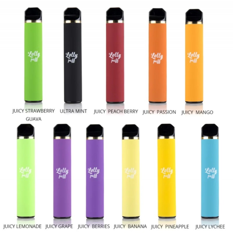 Lolly Puff Disposable Vape Device 900 Puffs 630mAh...